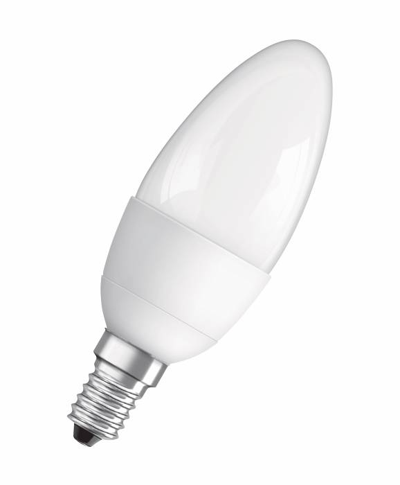 Osram LED kertepære E14 4,9 W 3-pk.